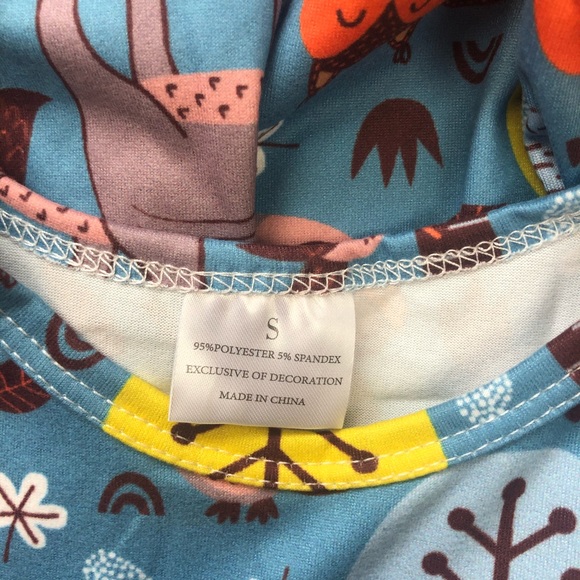 Girl Boutique Woodland Animal Dress Set - Picture 2 of 2